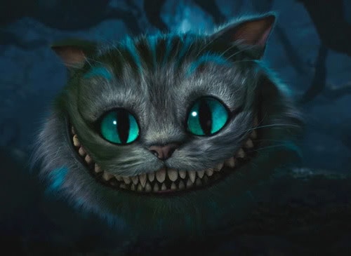 Tim Burton cheshire cat