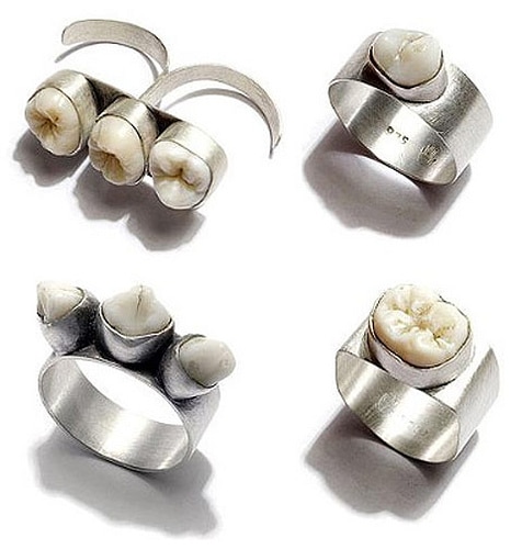 rings made of teeth