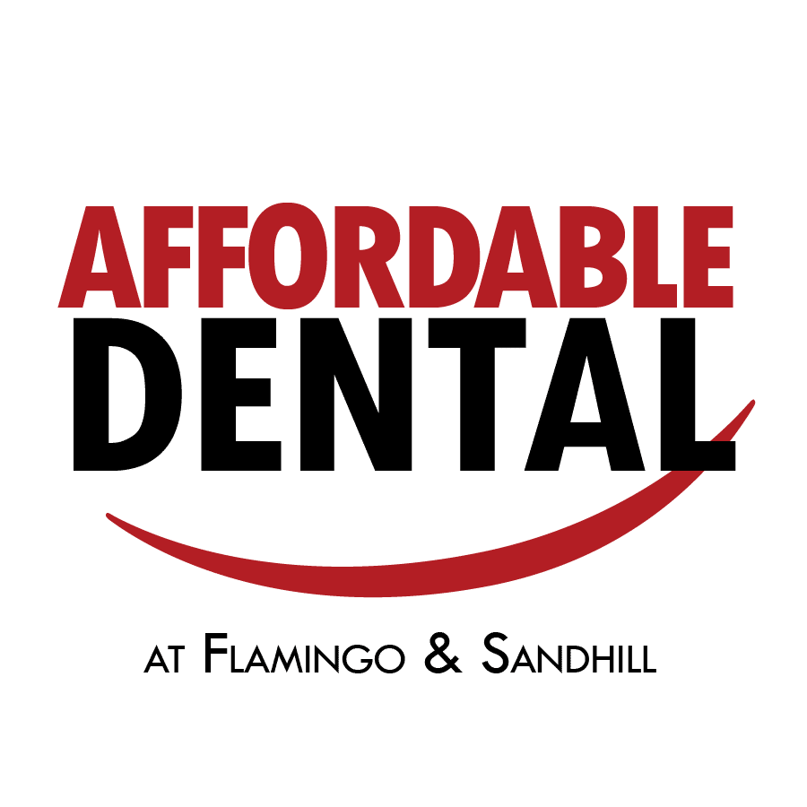 BDG Location - Affordable Dental Flamingo & Sandhill Logo